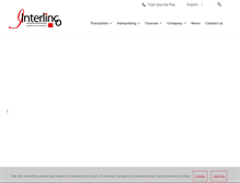 Tablet Screenshot of interlinco.com